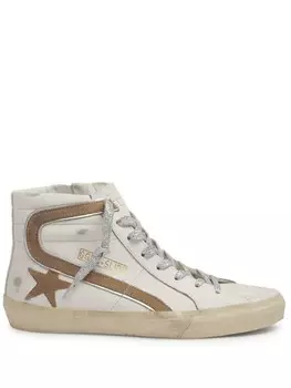 Golden Goose кроссовки Slide, белый