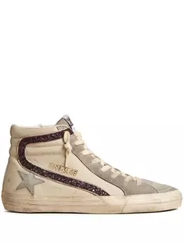 Golden Goose кроссовки Slide, нейтральный цвет