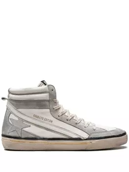 Golden Goose кроссовки Slide "White/Ice", белый