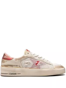 Golden Goose кроссовки Stardan "Бело-красные", белый