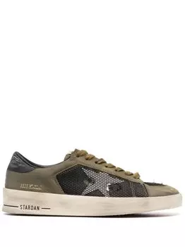 Golden Goose кроссовки Stardan, зеленый