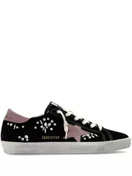 Golden Goose кроссовки Super-Star Classic с кроссовками List, черный
