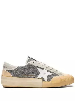 Golden Goose кроссовки Super-Star "Silver/White/Ice Vanilla", серебристый