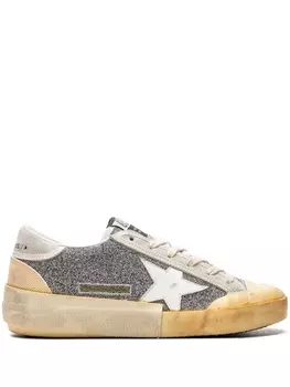Golden Goose кроссовки Super-Star "Silver/White/Ice Vanilla", серебристый