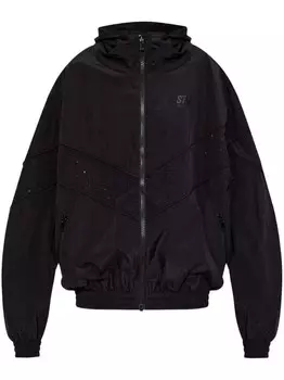 Golden Goose куртка с кристаллами, черный