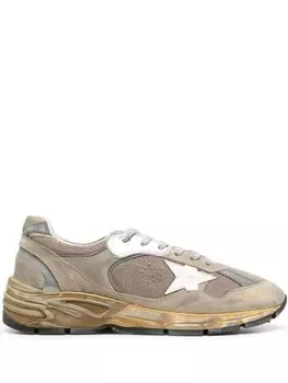 Golden Goose массивные кроссовки Dad-Star, нейтральный цвет