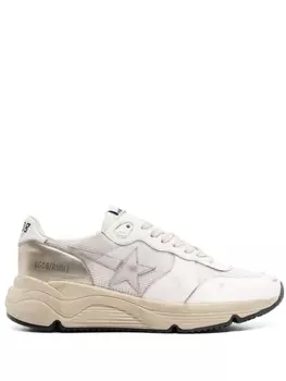 Golden Goose массивные кроссовки Running Sole, белый