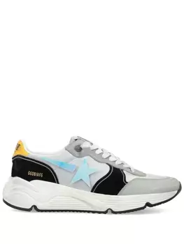 Golden Goose массивные кроссовки Running Sole, серый