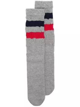 Golden Goose носки в полоску, серый