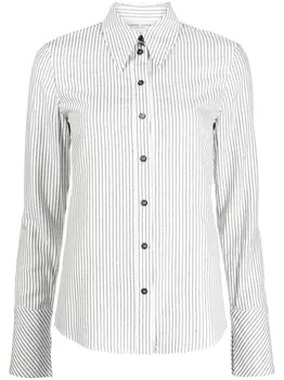 Golden Goose рубашка Journeys узкого кроя, белый