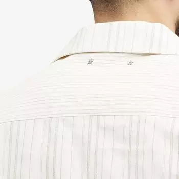 Golden Goose Рубашка в полоску для отдыха, черный