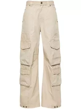 Golden Goose широкие брюки карго Lenin, нейтральный цвет