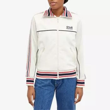 Golden Goose Спортивная куртка со звездами, синий