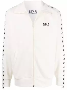 Golden Goose спортивная куртка Star Collection, белый
