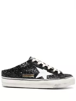 Golden Goose Super-Star Sabot mule sneakers, черный