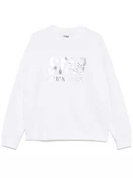 Golden Goose толстовка с круглым вырезом, белый