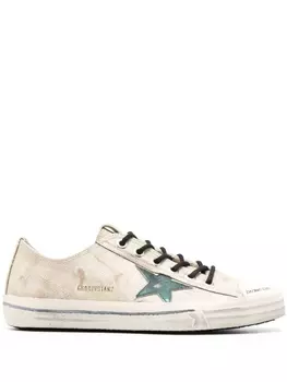 Golden Goose V-Star low-top sneakers, нейтральный цвет