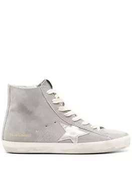 Golden Goose высокие кеды Francy, серый