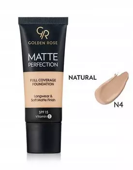 GOLDEN ROSE FOUNDATION MATTE PERFECTION N4