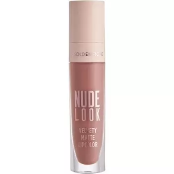 Golden Rose Nude Look Velvety Matte Lipstick 02 Peachy Nude