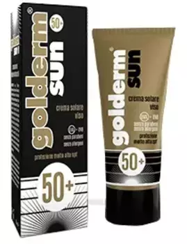 Golderm Sun SPF 50+ Защитный солнцезащитный крем для лица 50 мл Shedir