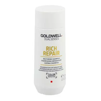 Goldwell Dualsenses Rich Repair регенерирующий шампунь для волос, 30 мл