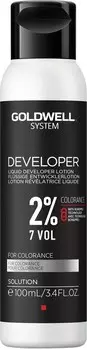 Goldwell System Lotion Developer Oxidant для полуперманентного окрашивания, Colorance 2%, 100мл