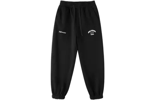 GOLFCROSS Трикотажные спортивные штаны унисекс, Черный