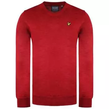 Golfmenens красный свитер Lyle & Scott, красный