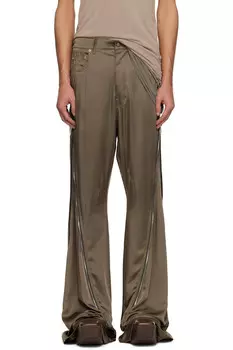 Голливудские брюки бананы Bolan Rick Owens, цвет dust