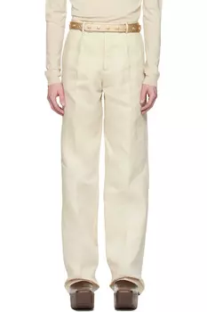 Голливудские брюки дитрих по индивидуальному крою Rick Owens, цвет dinge