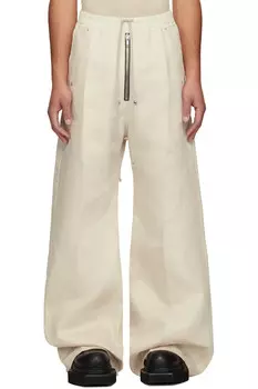 Голливудские брюки с широким поясом Bela Rick Owens, цвет dinge