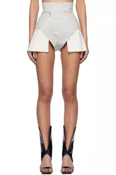 Голливудские джинсовые шорты с грязным эффектом Dirt Cutoffs Rick Owens, цвет dinge