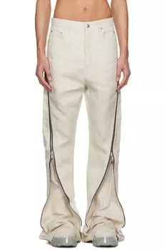 Голливудские джинсы Bolan Banana Rick Owens, цвет dinge