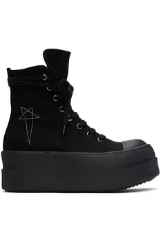 Голливудские кроссовки с двойным бампером Sneaks Rick Owens Drkshdw, мультиколор