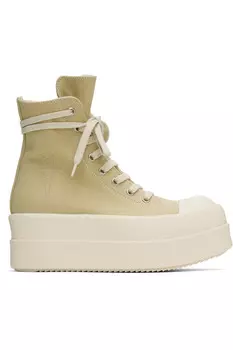 Голливудские кроссовки с двойным бампером Sneaks Rick Owens Drkshdw, мультиколор