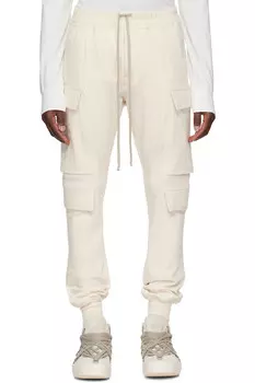 Голливудские мега карго штаны Mastodon Rick Owens, цвет natural