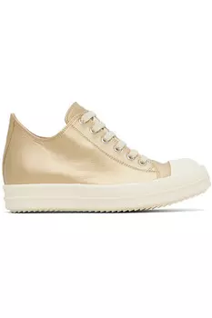 Голливудские низкие кроссовки sneaks Rick Owens, мультиколор