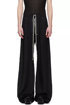 Голливудские укороченные брюки на шнурке Rick Owens, черный