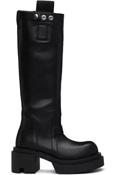 Голливудские высокие ботинки на шнуровке Bogun Rick Owens, черный