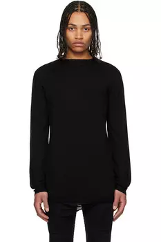 Голливудский оверсайз свитер Level Rick Owens, черный