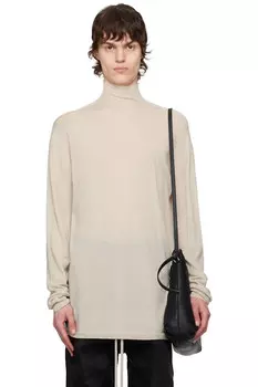 Голливудский оверсайз водолазка Rick Owens, цвет dinge