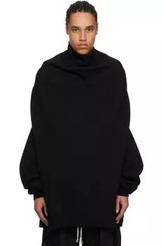 Голливудский шрауд водолазка Rick Owens Drkshdw, черный