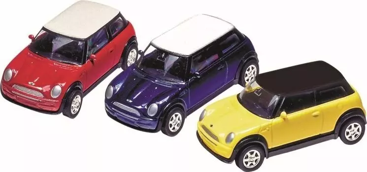 Gollnest&Kiesel KG, Металлический автомобиль с приводом, Mini Cooper, 12 см Goki