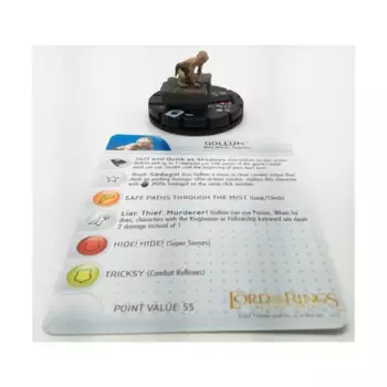 Голлум #007 (С), Lord of the Rings - The Two Towers - HeroClix - Singles