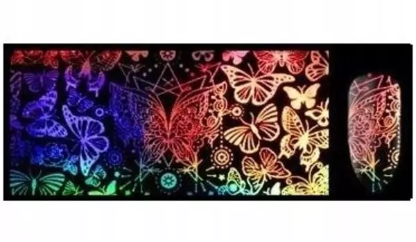 Голографическая наклейка для ногтей Finess с голографической фольгой