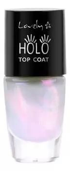 Голографический топ для ногтей Lovely Holo Top Coat 2 8 мл