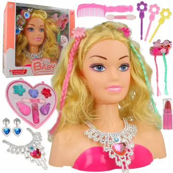 Головка парикмахерской куклы для расчесывания макияжа U828 elektrostator