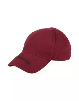 Головной убор Balenciaga, бордовый