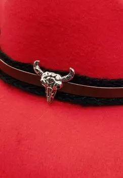 Головной убор COWBOY Yalion, красный